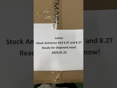 Stock Antminer Miner KS3 9.4T IceriverKS3 KS2 KS1 KS0 KS3L Kaspa KAS Miner