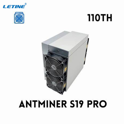 Bitmain Antminer S19 PRO Sha256 Asic Miner 110 Th/S Bitcoin Mining Machine