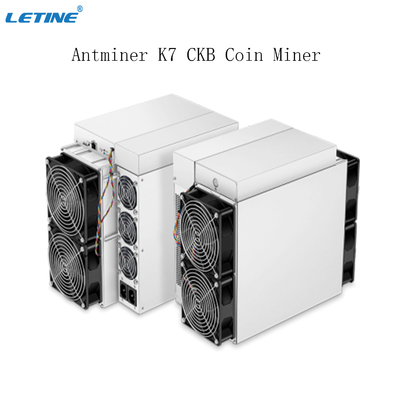 Bitmian Antminer K7 63.5T CKB ASIC Miner 3080W 63.5Th Eaglesong With PSU