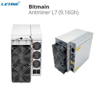 New Bitmain Antminer L7 (9.16Gh) LTC Doge Crypto Coin Scrypt Mining 9.5Gh/s Asic Miner