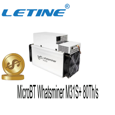 100T 112T M30s++ MicroBT Whatsminer 3200W M31S+ 80Th/S