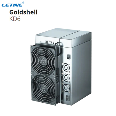 Top Profit KDA Mining Goldshell KD6 26.3Th/s Asic Miner With 2630W Power