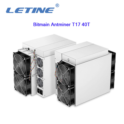 Bitmain Asic Antminer SHA256 Antminer T17 40T 7nm 2200W BTC Bitcoin Mining 55 W/T