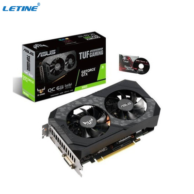 GDDR6 Miner Graphic Card ASUS GeForce GTX 1660 Ti 6 GB TUF OC Video Card