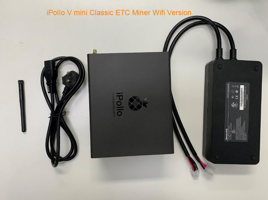 new iPollo V1 mini Classic Plus WiFi ETC Miner 130mh 104W Wifi Version miner