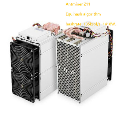 ZEC Coin Second Hand Miner Used Bitmain Antminer Z11 135ksol Equihash Algorithm