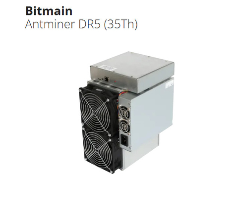 Blake256R14 Algorithm DCR Coin Miner Bitmain Antminer DR5 35Th 1610W