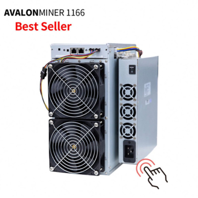 SHA 256 Bitcoin Asic Miner Canaan Avalon 1166 Pro 78T 75db 12038 Fan