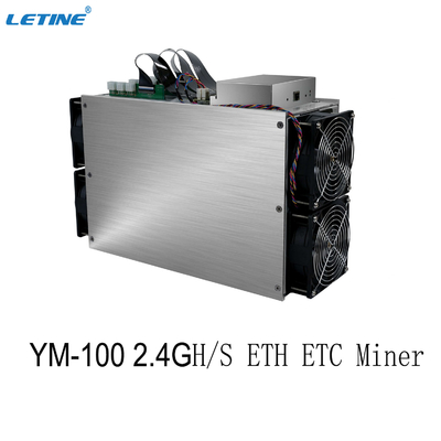 YM-100 Asic ETH Miner Ethash Algorithm Crypto Ethereum Mining Machine 2400MH 2200M 2100M Blockchain Miner