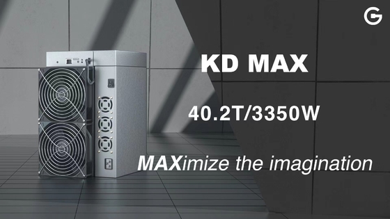 Goldshell KD Max Asics Crypto Miners Kadena Algorithm 40.2Th/S 3350W Blockchain Miner