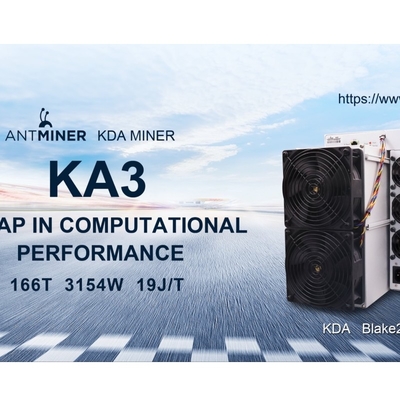 KA3 166T 3154W Bitmain Asic Antminer KDA Mining Machine KA3 166T LETINE