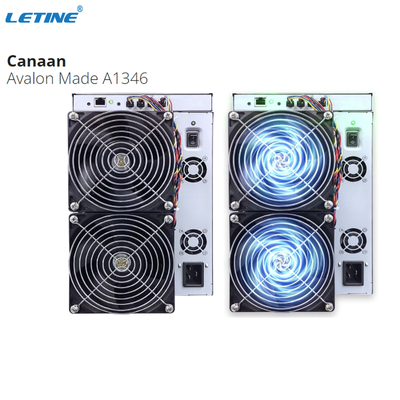30W Canaan Avalon Miner A1346 110th 107T 104T Crypto Currenty Bitcoin Mining Machine