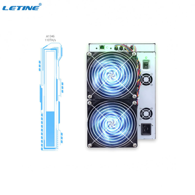 A1346 A1366 Canaan Avalon Miner 1346 110T Bitcoin Miner With Power Supply
