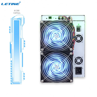 A1346 A1366 Canaan Avalon Miner 1346 110T Bitcoin Miner With Power Supply