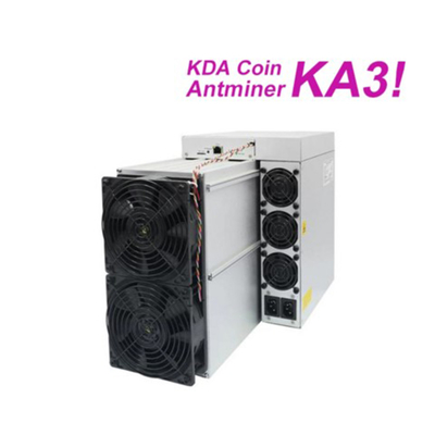 Blockchain 166T 3154W KDA Asic Miner Bitmain Antminer KA3 166th/S