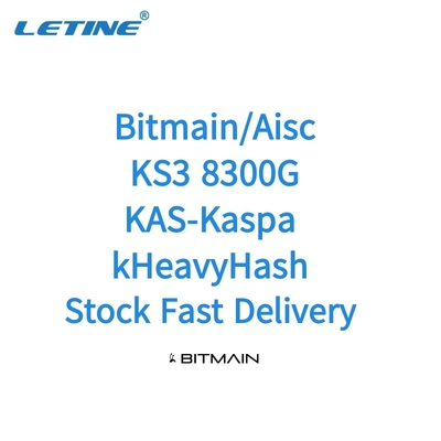 Antminer KS3 8.3Th 3188W Bitmain Mining Machine KHeavyHash Algorithm 8.3Th/S For Kaspa