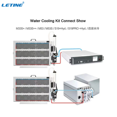 12KW Water Cooling Radiator Fan Water Cooling Server For Antminer Whatsminer
