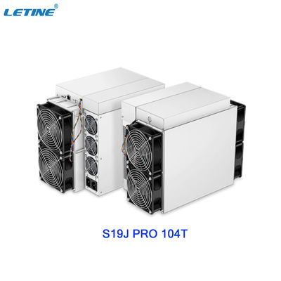 Bitmain Antminer S19j Pro 104th APW12 Power Supply 29.5w/T BTC Mining Machine