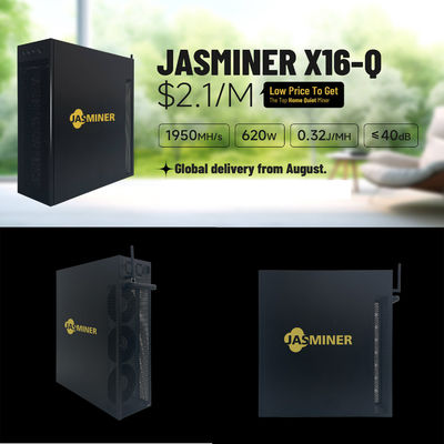 Jasminer X16-Q 1950M 8GB 620W Quiet ETC Miner Etchash Ethash Home Mining Machine