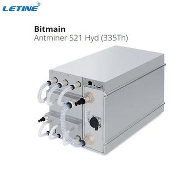 Antminer S21 Hyd 335Th Bitmain Asic Antminer SHA-256 Algorithm Maximum Hashrate 335Th/S