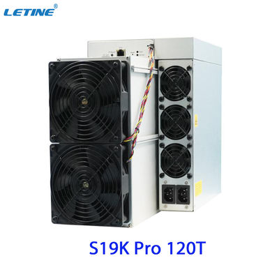 Fast shipment Bitmain Asic Antminer S19K Pro 120T 23W Low Power Consumption for Bitcoin Mining Machine