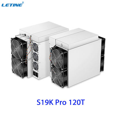 Fast shipment Bitmain Asic Antminer S19K Pro 120T 23W Low Power Consumption for Bitcoin Mining Machine