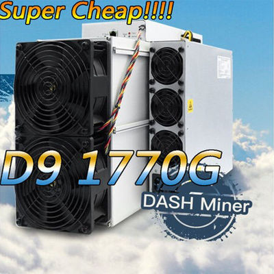 Popular Dash Miner Bitmain Antminer D9 1770Gh/S 2839W X11 Algorithm Dash Mining Machine Antminer D7 1286Gh/S D9 1770Gh/S