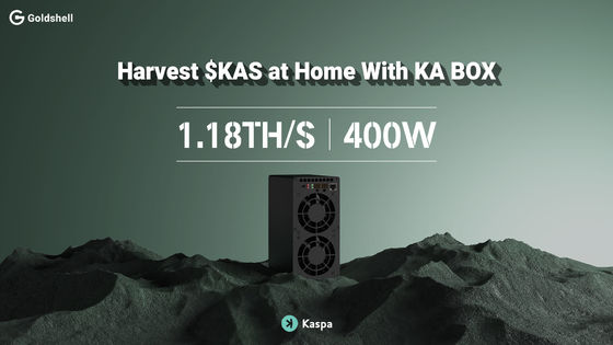 Goldshell KA-BOX 1.18Th/s 400W KA BOX 1.18T Kaspa Miner Asic Mining Machine KS5 KS5 PRO KS3M Antminer KS3