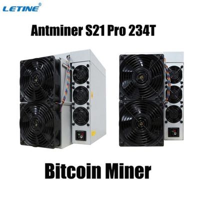 New Bitmain Asic Antminer S21 Pro 234T 15J/T Bitcoin Miner S21 200T Mining Machine