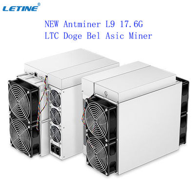 Bitmain Antminer L9 17.6Gh Litecoin Miner L7 9500M 9300M 9050M 8800M Scrypt Algo Ant L9 16.2G