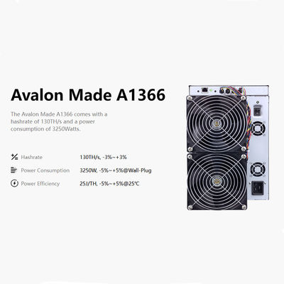 2024 New Release Canaan Avalon A1566 185Th/S 3420W For Mining Bitcoin Avalonminer A1566 A1466 A1346