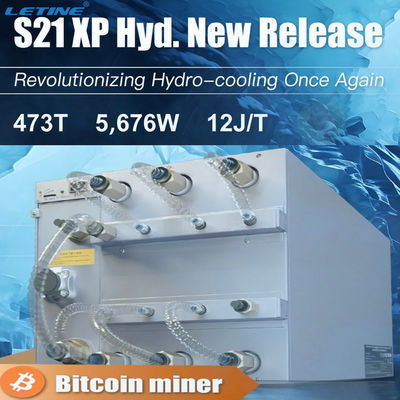 Bitmain Antminer S21XP Hydro Hydro-cooling Model 473T Efficiency 12 J/TH S21 XP 270T Bitcoin Miner 300T Immersion Coolin