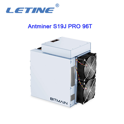 Bitmain Asic Antminer SHA-256 S19J PRO 96T 2832W S19J PRO 100T 104T S19 PRO 110T Bitcoin Mining Device
