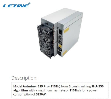 Bitmain BTC Miner Bitcoin Miner S19j Pro+ 122T SHA 256 Algorithm Block Chain Miner 3355W