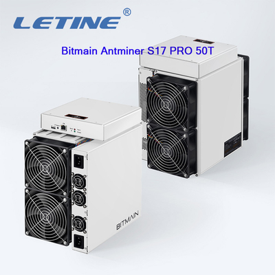Second Hand Bitcoin S17 Asic Miner Antminer S17 Pro 50t 1975W S17 76T SHA-256 Encryption
