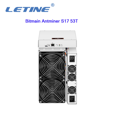 Used Bitmain Antminer S17 53T 2385W BTC Mining Machine S17 50T S17+ 73T 76T Asic Miner