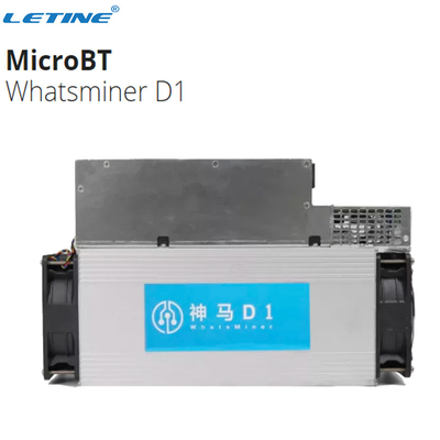 48Th/S 2200W Micro BT Whatsminer D1 Blake256R14 Algorithm StrongU STU-U1++