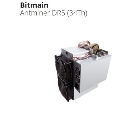 Antminer DR5 34Th Bitmain DCR Mining Machine Blake256R14 Miner