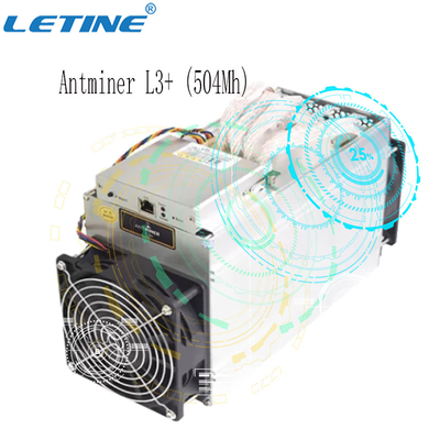 Bitmain Antminer L3+ 504Mh Mining Machine Scrypt L3++ L3+ Asic Miner