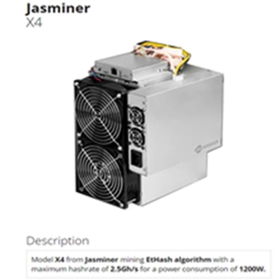 X4-1U Jas Miner EtHash Algorithm 520Mh 240W 450x44x462mm